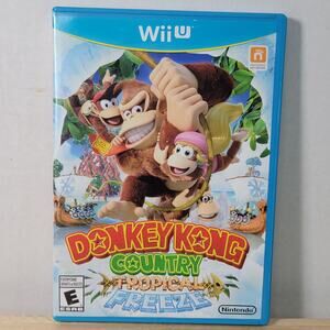 Wii-U Donkey Kong Country Tropical Freeze w/ Booklet
